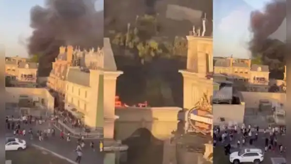 Estados Unidos: incendio en parque temático EPCOT de Disney World en Florida fue registrado por visitantes