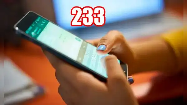 ¿Qué significa el número "233" y por qué muchas personas lo envían por WhatsApp? Te contamos