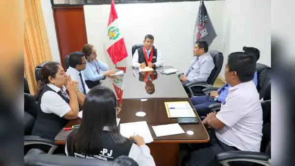 Jefe de ODANC Tumbes sostuvo reunión de coordinación con administradores y coordinadores del distrito judicial de Tumbes
