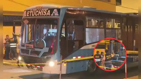 Extorsionadores balean a chofer del bus ‘El Chino’ en VMT: el vehículo llevaba varios pasajeros