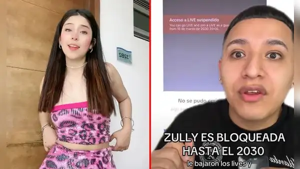 Bloquean cuenta de Zully hasta el 2030 en TikTok: influencer peruana quedó en shock