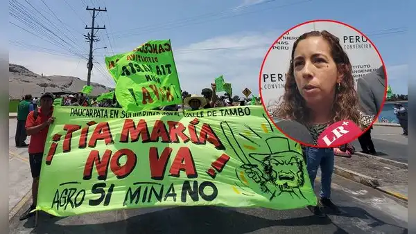 Presidenta de Perumin sobre protestas contra Tía María: “Está faltando diálogo”