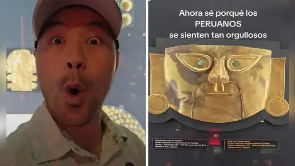 Asiático queda fascinado al visitar museo de oro en Perú: “Ahora sé por qué se sienten tan orgullosos”
