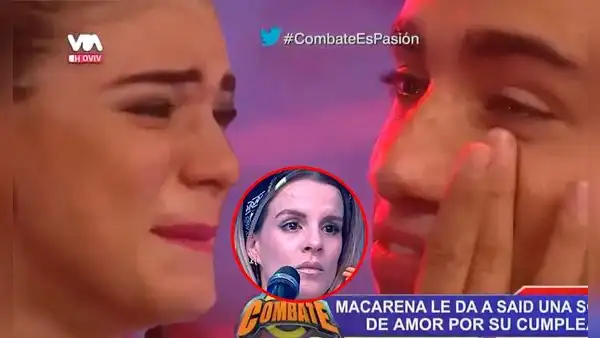 Viralizan video del día que Said Palao lloró por Macarena Vélez y le dijo "te amo" por primera vez: "Te adoro"