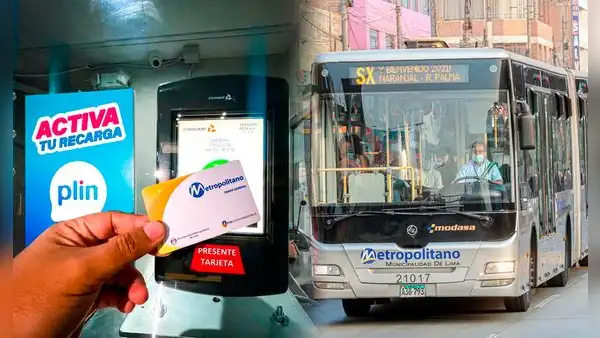 Estas son las únicas cuatro estaciones del Metropolitano donde puedes validar tu saldo recargado vía Plin