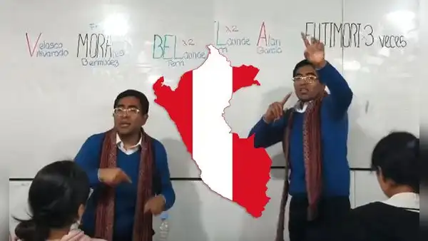Profesor enseña los presidentes del Perú al ritmo de reguetón y causa furor: “Así aprende hasta el que no quiere”