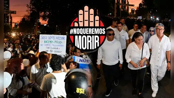 Marcha por la paz EN VIVO: artistas y colegios extorsionados protestan en San Isidro y centro de Lima