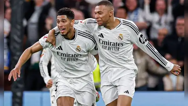 Con doblete de Mbappé, Real Madrid derrotó 3-2 al Leganés de Renato Tapia y es líder de LaLiga de España