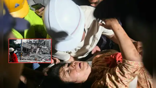 Tras 30 horas bajo los escombros, rescatan con vida a una mujer en Myanmar luego del devastador terremoto