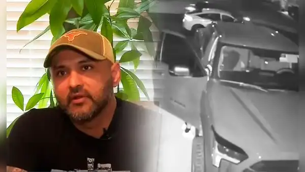 Ladrones intentan robar camioneta, pero dueño se percata y los ahuyentó a balazos: víctima era un veterano de guerra