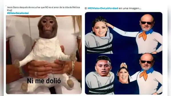 ‘El valor de la verdad’: la ola de divertidos memes tras las declaraciones de Melissa Klug en el sillón rojo