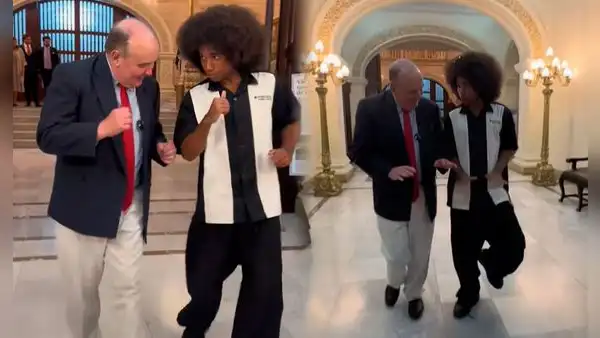 Rafael López Aliaga baila en TikTok con influencer Noel Goes Crazy y las redes explotan: “Ojalá así resolviera los problemas de Lima”