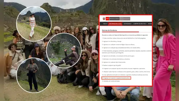 Ale Venturo, Valery Revello y Talía Echecopar podrían ser sancionadas por visitar Machu Picchu en tacos, según alcalde: "Es un tema judicial y hasta penal"