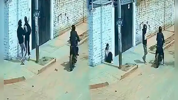Delincuentes armados intentan robar celular de joven, pero ella lo evita lanzándolo a una casa en Trujillo