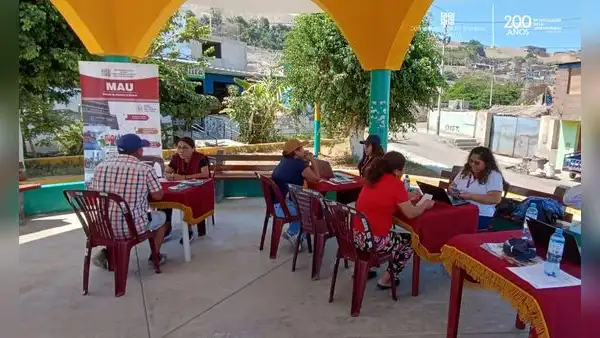 Pobladores de Vinzos fueron atendidos por Mesa de Partes itinerante justicia en tu comunidad