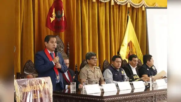 Titular de la Corte del Santa participó en audiencia pública del Coprosec del Santa