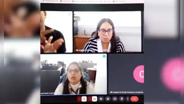 Segundo Juzgado de Familia transitorio garantiza acceso a la justicia a persona con discapacidad auditiva