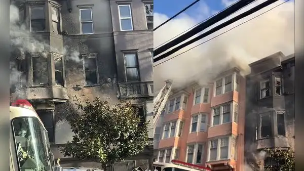 Incendio de nivel 4 en San Francisco, California, arrasa con tres pisos y daña edificios contiguos