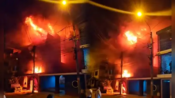 Incendio de gran magnitud consume vivienda en SJL: reportan heridos tras las labores de rescate