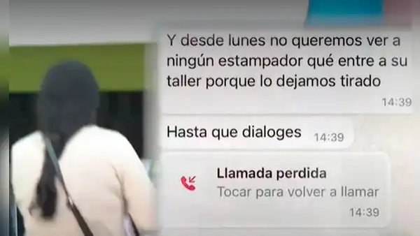 Extorsionadores obligan a empresaria a cerrar locales en Gamarra: "Que ningún estampador entre a su taller"