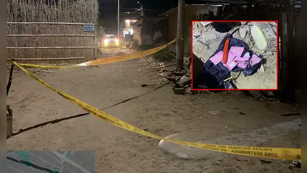 Sujetos dejan explosivo fuera de casa de prestamista en Piura