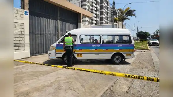 Acribillan a chofer de combi en la av. Venezuela cuando cubría la ruta Callao-Breña