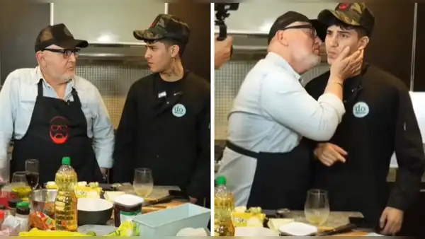 Beto Ortiz besa a streamer Cristorata en vivo y sorprende a usuarios: "Soy tímido"
