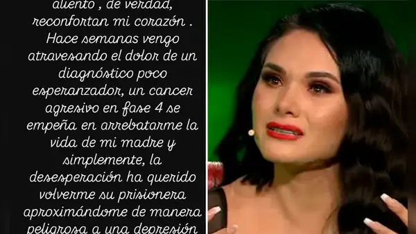 Génesis Tapia sufre al revelar que su madre está gravemente enferma y conmueve con testimonio: “No quiero perderla”