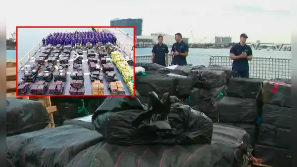 Golpe a los cárteles mexicanos: EEUU decomisa 21 toneladas de cocaína y marihuana valorizados en más de US$500 millones