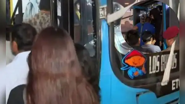 Paro de transportistas: múltiples ciudadanos intentan subir a buses de 'El Chino' para regresar a casa