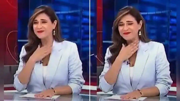 Verónica Linares se atraganta en vivo tras broma con Federico Salazar por empate de Alianza Lima: "Es el karma"
