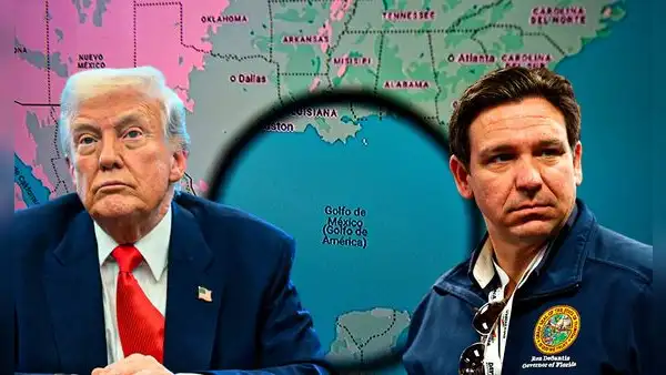 Donald Trump agiliza cambios para "Golfo de México": Ron DeSantis podría ordenar agregar "Golfo de América" en los libros de Florida