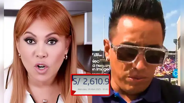 Christian Cueva muestra depósitos que realizó para sus hijos, pero Magaly Medina nota grave error: "Oportunistas"