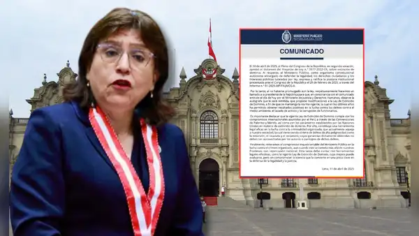 Ley de extinción de dominio: Ministerio Público pide a Dina Boluarte observar norma aprobada por el Congreso