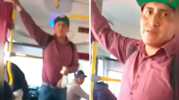 Peruano desenmascaró las mentiras de hombre que pedía dinero en bus de Lima: “Dijiste que eras constructor, ahora eres pescador”