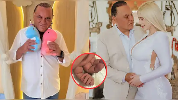 Mauricio Diez Canseco sorprende al presentar por primera vez a sus mellizos con Dailyn Curbelo: "Nacieron sanitos"