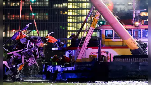 Cierra la empresa de helicópteros involucrada en accidente aéreo en Nueva York que dejó 6 muertos en el río Hudson
