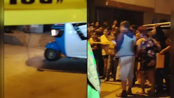 Feroz crimen en Surco: sicarios asesinan a balazos a joven mototaxista