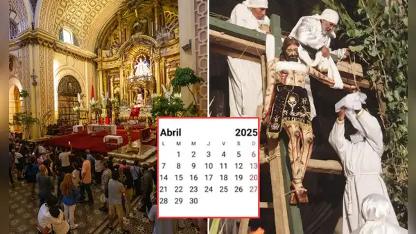Este jueves 17 y viernes 18 de abril son feriados en Perú: todo lo que debes saber de los días libres por Semana Santa 2025