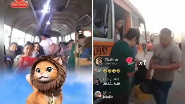 Chofer recibió S/2.000 de donación de Jorge Luna en un live de TikTok y bajó a sus pasajeros: “Les devolví los pasajes”