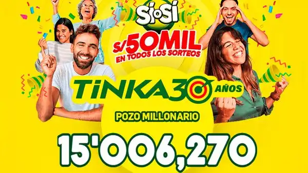 Resultados de La Tinka de este miércoles 16 de abril: números ganadores, premios y el Pozo Millonario