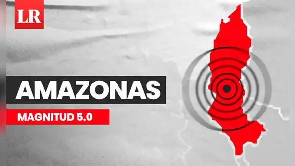 Temblor de magnitud 5.0 se sintió en Amazonas hoy, según IGP