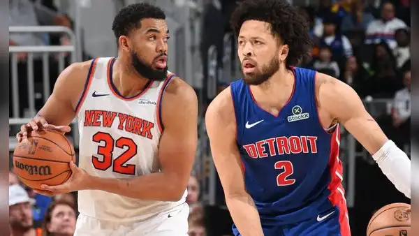 Juego New York Knicks vs Detroit Pistons EN VIVO, NBA: se viene el primer cuarto del partido de basket con Karl-Anthony Towns