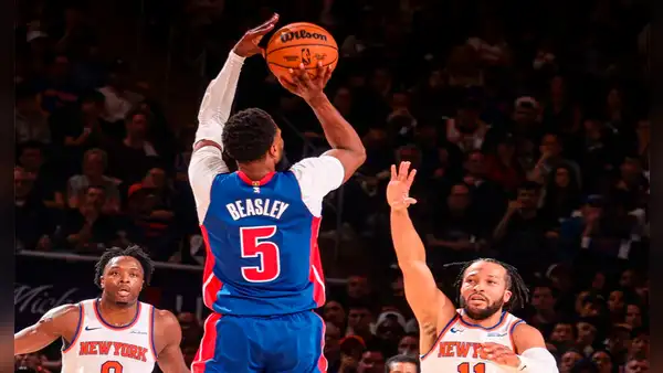 Karl-Anthony Towns va por su anillo: New York Knicks derrotó 123-112 a Detroit Pistons y tomó ventaja en los playoffs NBA