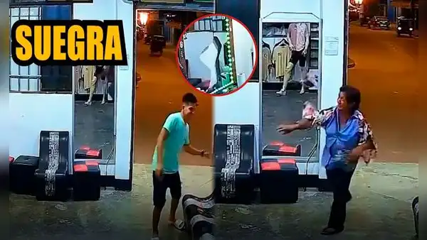 Le gritaron "Suegra" y regresó con una piedra: mujer ataca una barbería en San Martín
