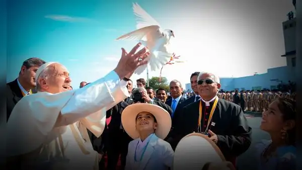 Papa Francisco y la vez que visitó Perú: Lima, Puerto Maldonado y su llegada a Trujillo entre lluvias torrenciales e inundaciones
