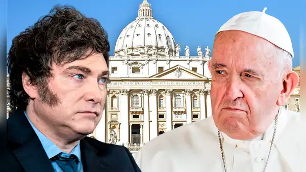Javier Milei se despide y lamenta muerte del papa Francisco, pero antes lo llamó "representante del Maligno"