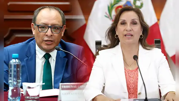 Magistrado del TC se pronuncia a favor de Dina Boluarte: presidenta no puede trabajar con 18 investigaciones abiertas