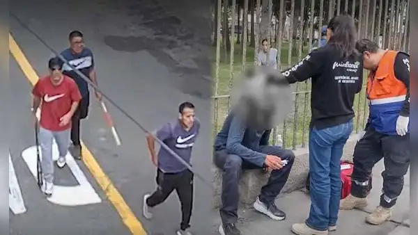 Violento enfrentamiento en pleno corazón de Miraflores: pelea por cupos en obra deja una persona herida