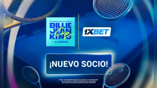 1xBet se convierte en socio global de apuestas de la Copa Billie Jean King de Gainbridge